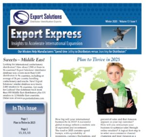 Winter 2020 Export Express - Export Solutions